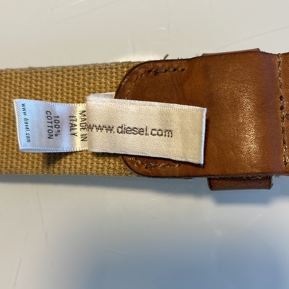 Diesel Web Belt (Made in Italy) - Picture 3 of 5